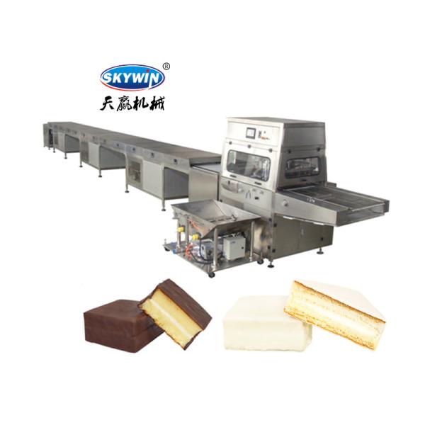 1000mm Chocolate Filling Machine Small Chocolate Enrobing Machine