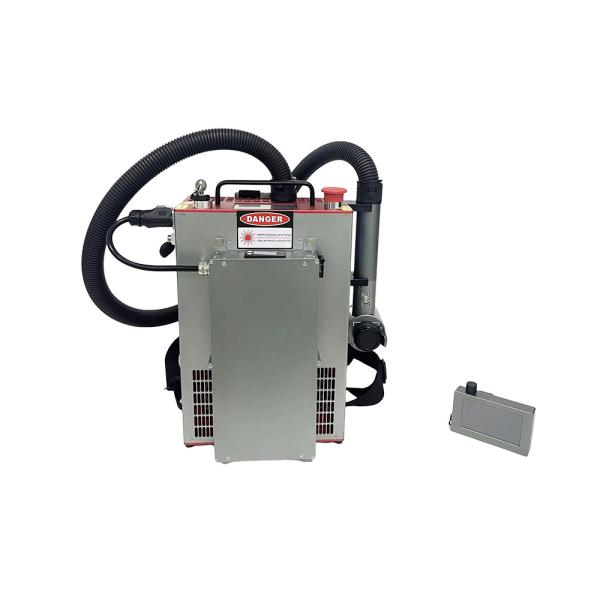 50W 100W 200W Mini Fiber Laser Machine Backpack JPT Laser Rust Removal Cleaning Machine Pulse Laser Cleaning Machine