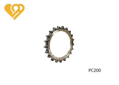 Roda da movimentação da estrutura da maquinaria pesada de rodas dentadas da movimentação da máquina escavadora de KOMATSU