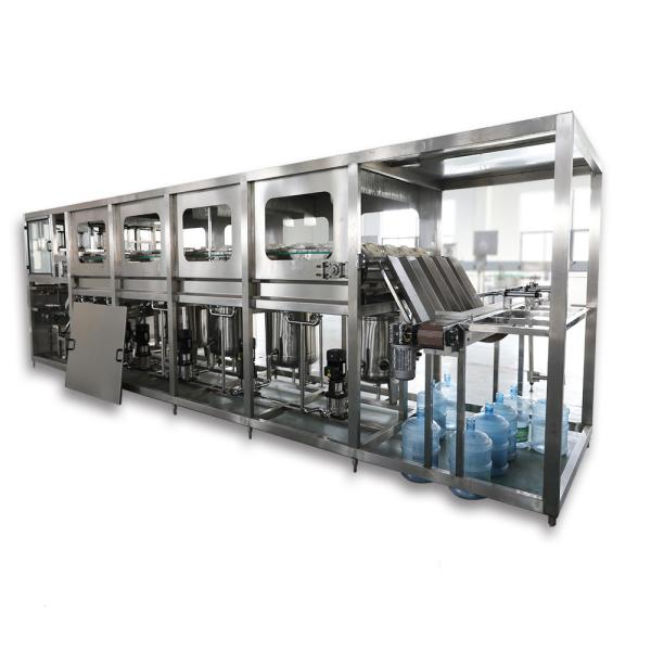 3 galões totalmente automático linha de produção pura da água da máquina de enchimento da água de 5 galões