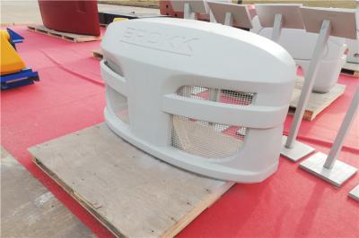 Vacuum Casting Counter Weight Ductile Iron Material For Robot With Accurate Dimension