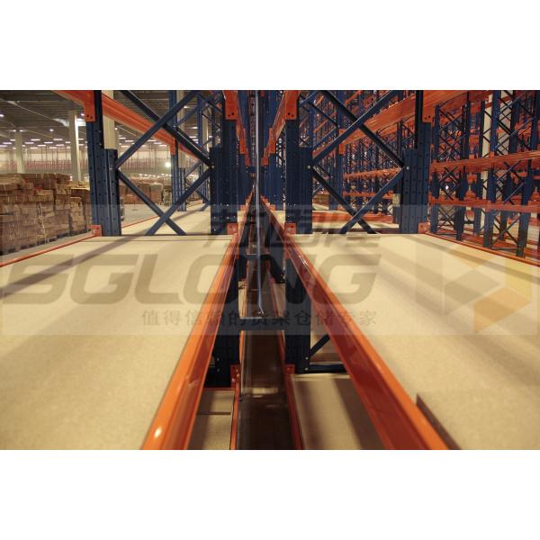 Крытый изготовленный на заказ сверхмощный пакгауз кладет коммерчески системы на полку Shelving