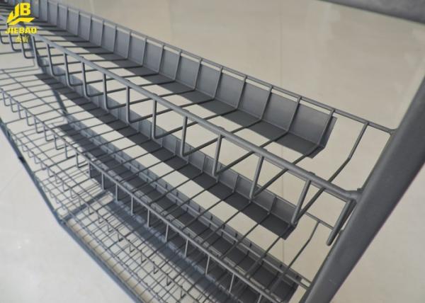 Gray Colour Spice Steel Rack For Kitchen Five Layers Customized Size