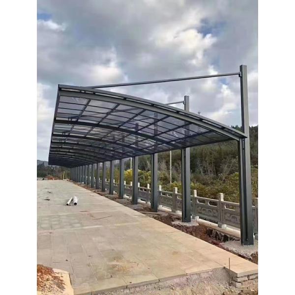6061 Large Aluminum Profiles Anodized PVDF Coating Sun Camp Awnings