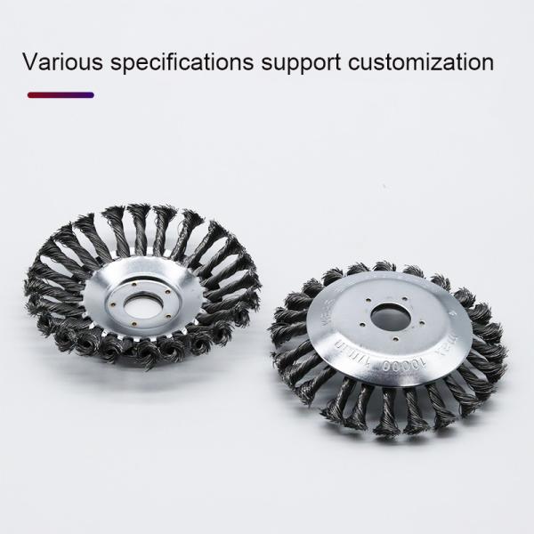 Wire Wheel Cup Twisted Knot Steel Wire Brush Customized