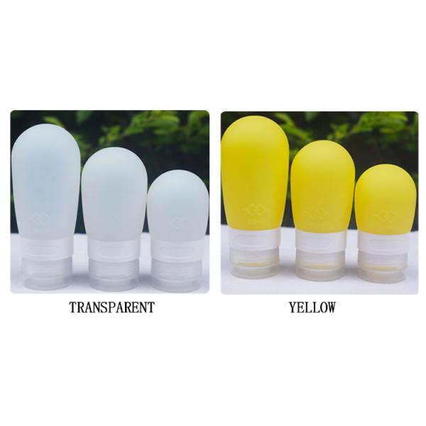 Контейнеры перемещения силикона 90ml выжимкы Refillable