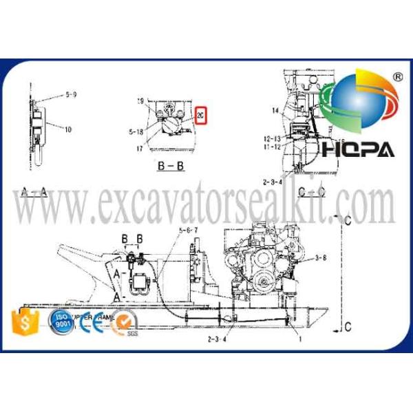 102-8007 1028007 Stepping Throttle Motor FOR   307 307B E307