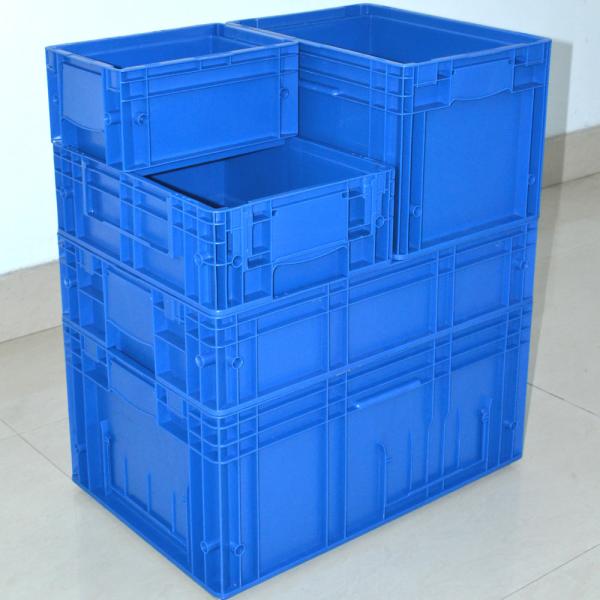 VDA Container Stackable Plastic Logistics Automotive Bin 11.8L Volume For Industrial Plastic Storage