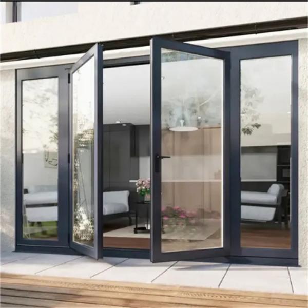 Wholesale Exterior Aluminum Casement Door Interior Door With Superior Air Tightness