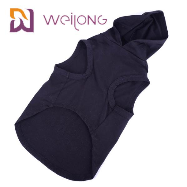 Autumn Sleeveless Cat Dog Printed Pet Hoodie Dog And Cat Clothes