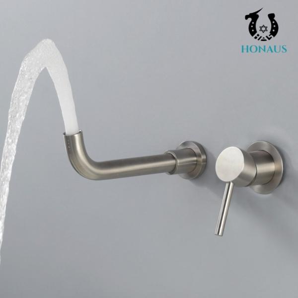 304 Stainless Steel Concealed Basin Faucet