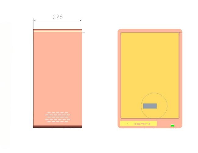 15.6 Inch Transparent Digital Display Cabinet for Brand Showcase and Visual Marketing Display