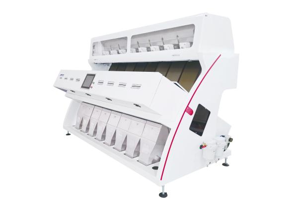 8 Chutes 512 Channels Grain Wheat Sorter CCD RGB Optical