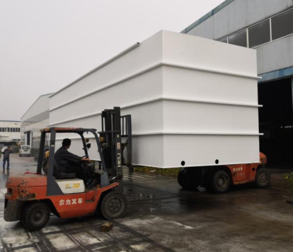 MBR MBBR Integrated Containerized Sewage Treatment Plant 135m3/D 80m3/D