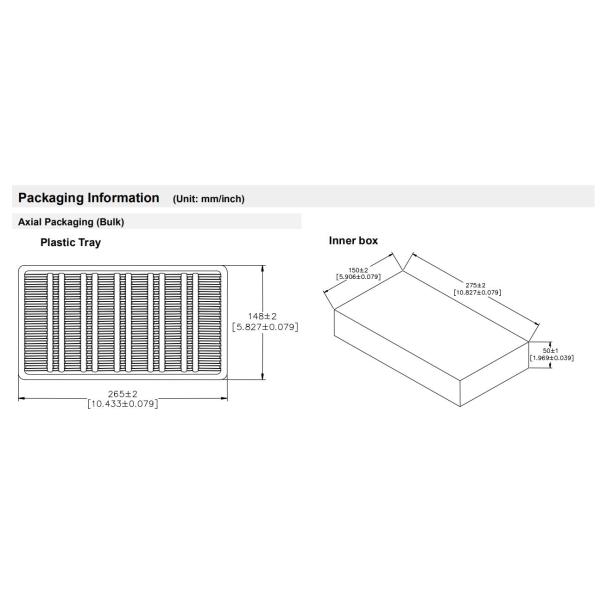Тип 8mmX6mm 2RD-8 SMD 2 GDT нагнетательной трубы газа Arrester пульсации электрода 20KA для электропитаний