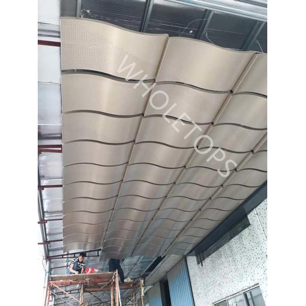 Le laser d'ISO14001 800×800mm coupant la façade en aluminium lambrisse la d