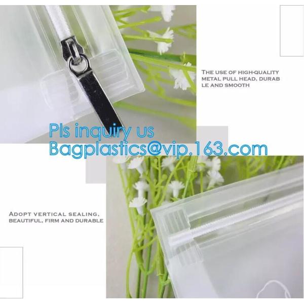 have fashion sense bag,classic cosmetic bag,space utilization,Pvc Document Clear Plastic Snap Button File Bag bagease