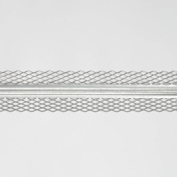 ASTM C1063 / EN 14353 Expanded Corner Bead Flexible Flange Design 1 1/4 Inch Wing Width