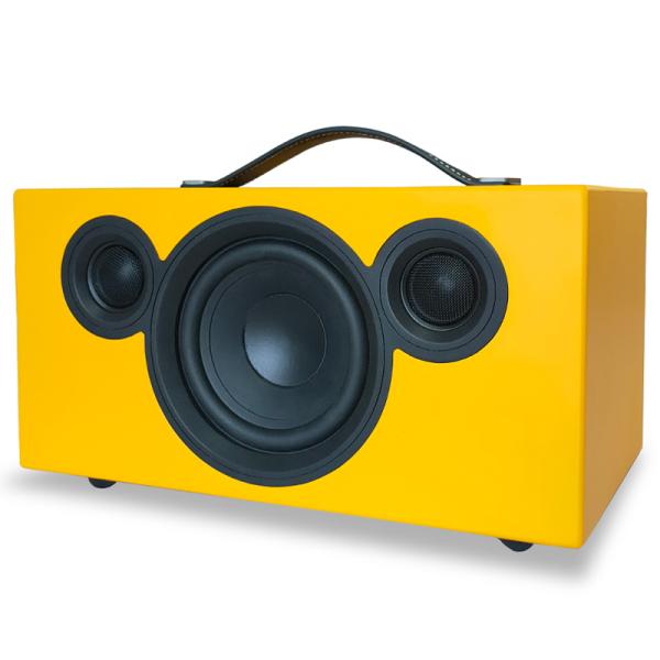 Enceinte Bluetooth en bois de 80W avec TWS et batterie rechargeable