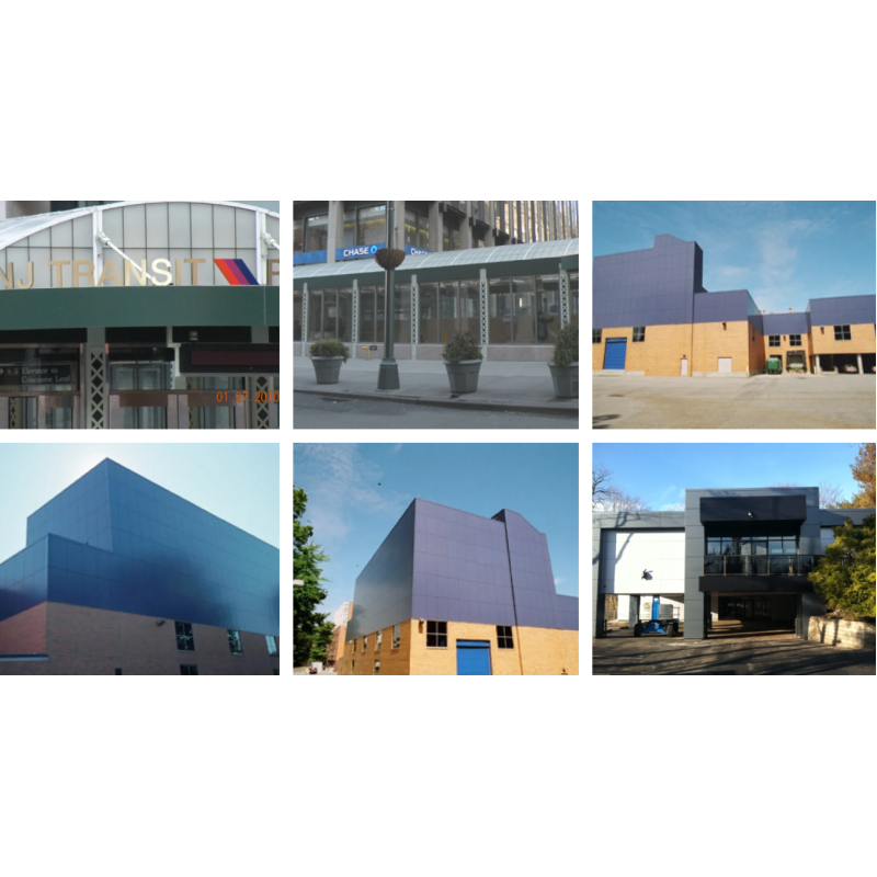 4mm Laterite Reddle PE Acp Sheet Fireproof Aluminum Panel Fire Resistant Composite Panels
