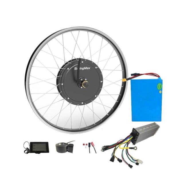 72v 3000w Electric Road Bike Kit Gearless Brushless Dc Hub Motor