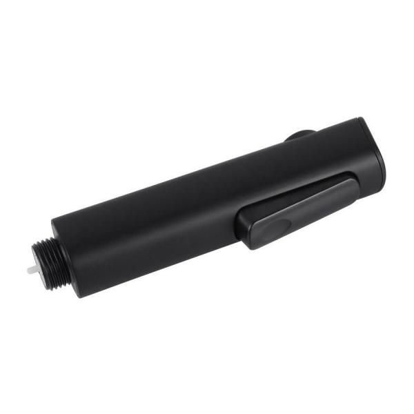 Bathroom Multifunctional ABS Handheld Toilet Bidet Spray Kit with Water Hose in Black