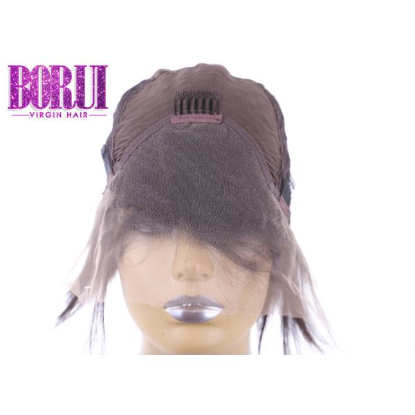 Короткий парик фронта шнурка Боб, Пре общипанный естественный Пиксие парика волосяного покрова прямо