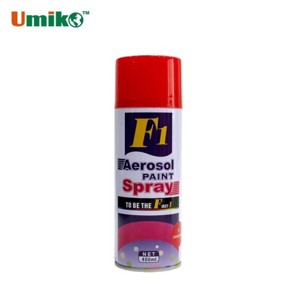 Durable Benzene Free for Heath Automotive Aerosol Spray Paint with Glossy Finish
