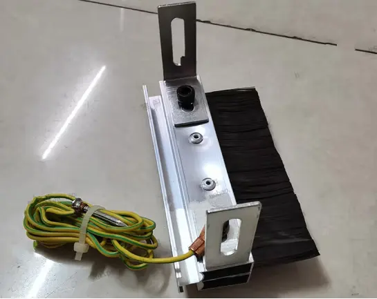 Промышленная щетка из нейлона из углеродного волокна для промышленного 75 мм