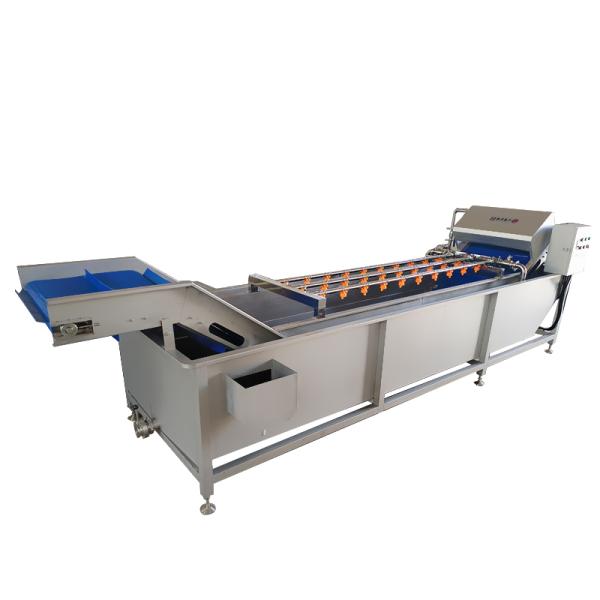 13.8KW 3T/H Fruit Vegetable Washing Machine With Oxygen Pump