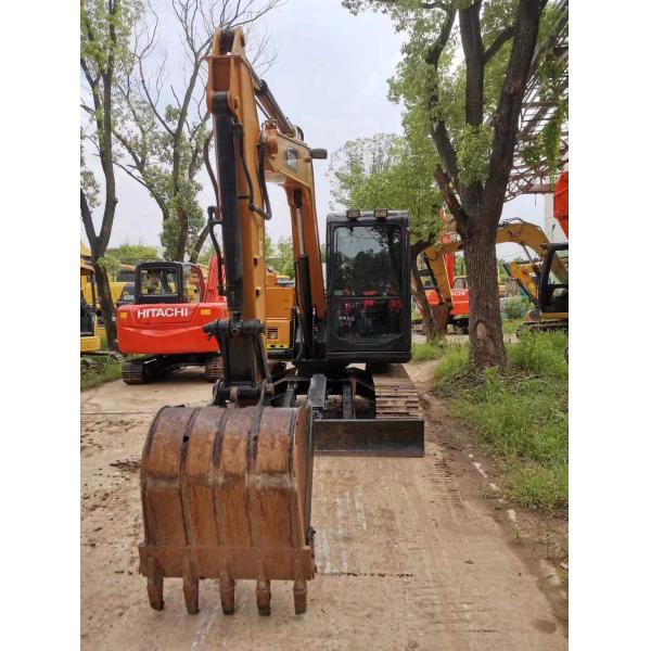 Sany SY75 SY60 SY135 Excavateur avec une capacité de seau de 0,28 m3 et un poids de machine de 7000 kg