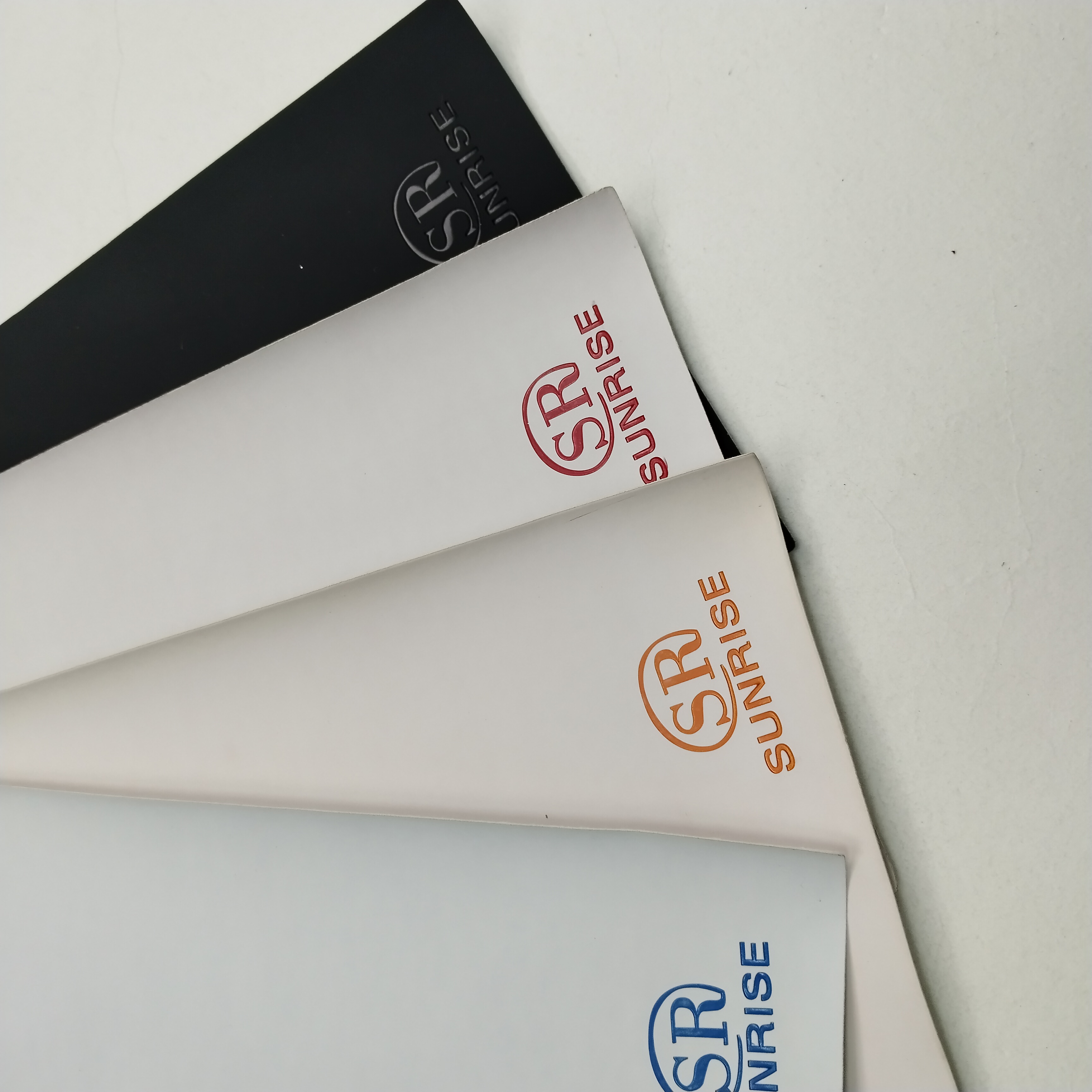 Book Covers Fabric Wholesale Colored PU Thermal Leather Fabric for Making Clothing Label and Notebook Paper