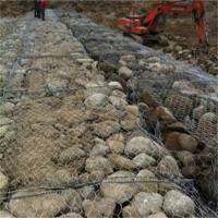 Panier de gabion en treillis métallique en acier à faible teneur en carbone zingué de 80x100mm, taille 2x1x1, clôture de raccordement en anneau