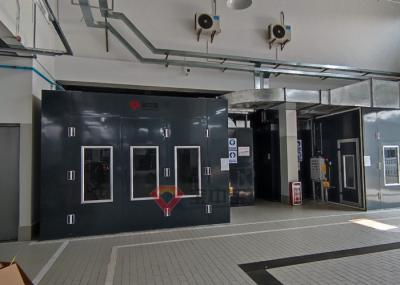 Vehicle Spray Paint CE Standard Paint Booth With Exhausted Big Capacity Intake Fan