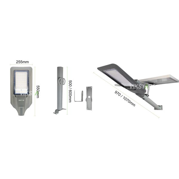 Newest Private Mold 300w 500w 600w 1000w 1600w Solar Street Lights For 10m Height IP66 waterproof