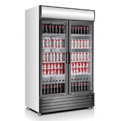 Refrigerador de fecho automático da exposição da loja 688L
