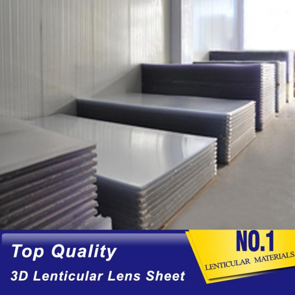 factory 0.6mm 100 lpi PET 3D Lenticular Lens Sheets with self adhesive/ 3d lenticular plastic sheets supplier Chad
