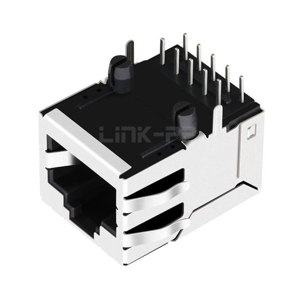 Tyco 6605810-1 Compatible LINK-PP LPJG16506CNL 100/1000 Base-T Tab Up Without Led Single Port RJ45 Connector Network