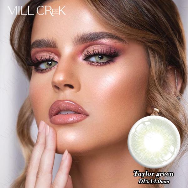 Taylor Brown 14.0mm Diameter Prescription Colored Contact Lenses Eye Contacts Prescription