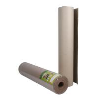 La protection provisoire de mur de plancher de petit pain de cadre de porte de jambage de protecteur de papier en bois de planche couvre la porte F de protection de plancher de carte
