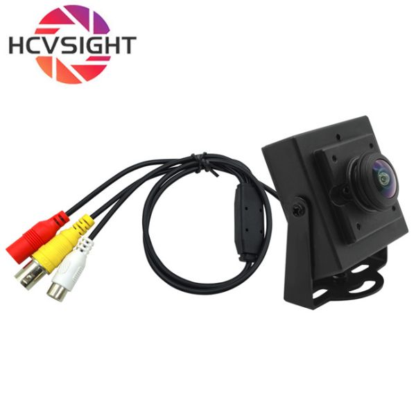 2MP 1.7mm Wide-angle Lens Color Mini Square AHD Camera CCTV Mini Analog Camera