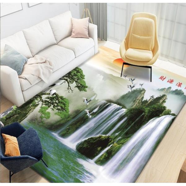 Beautiful Scenery Household Bedroom Living Room Floor Carpet Special Style