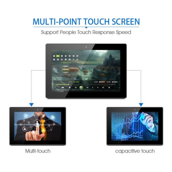 15.6 Inch Ultra Thin All-in-One Touch Screen PC with 8GB ROM WiFi RJ45 and PoE