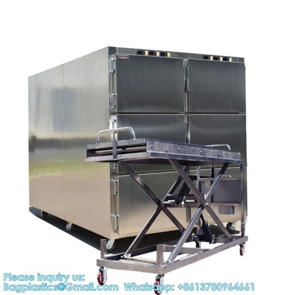 6 Rooms Dead Body Refrigerator Morgue Freezer Mortuary Equipment Morgue Coffin 6 Rooms Dead Body Freezer