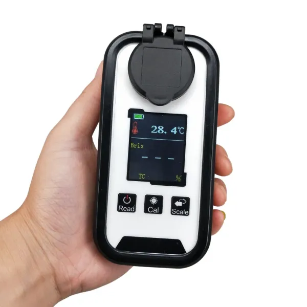 Digital Portable Refractometer For Brix Salinity Honey Wine Beer Alcohol Clinical