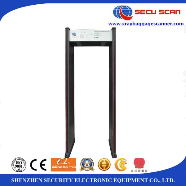 10W 18 Zones Portable Walk Through Metal Detectors 12 Months Warranty ISO