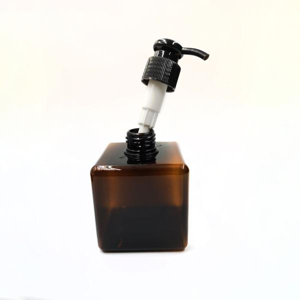 La loción 250ml 450ml de la bomba de la casilla blanca vacia la botella del ANIMAL DOMÉSTICO