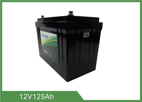 12 Volt RV Camper Battery 125Ah Normal Capacity Deep Cycle Lithium Battery