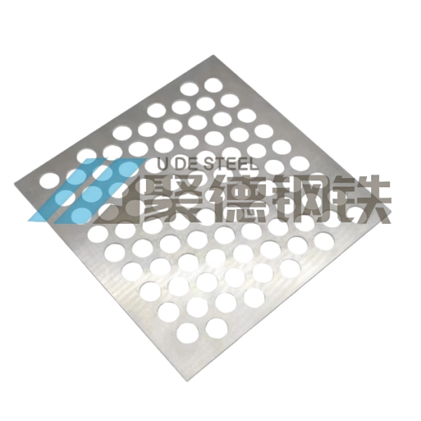 ASTM A240 304 Perforated Stainless Steel Sheet 3mm Thick 4' X 8' For Architectural Cladding
