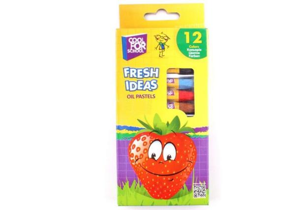 12 PCS 88x8mm oil pastel wax crayon/ 12 PCS Eco-friendly colorful 8oil pastel wax crayon